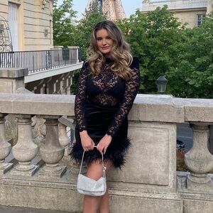 Nadine Merabi FREYA BLACK DRESS